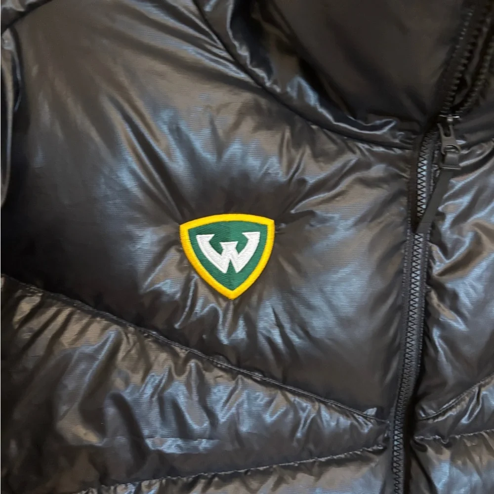 Nike Sportswear Down-Fill Puffer‎ Jacket CU5813-010 Black Women's Wayne State U